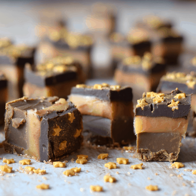 How to make Salted Caramel Millionaire's Fudge